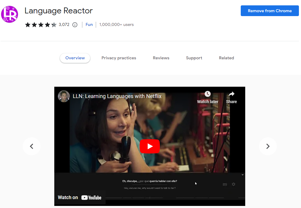 聊聊如何“用”好英语 9 Language Reactor