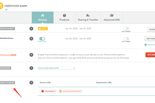 NameCheap Domain