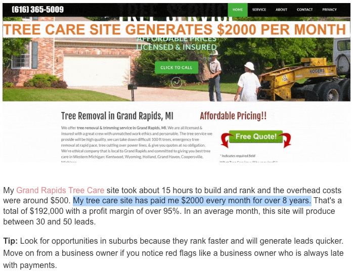 Rank and Rent 本地化 SEO 案例-3 Rank and Rent 本地化 SEO 案例-3