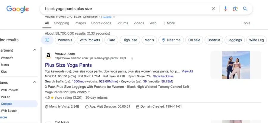 SERP 调研长尾词 5 SERP-调研长尾词-5