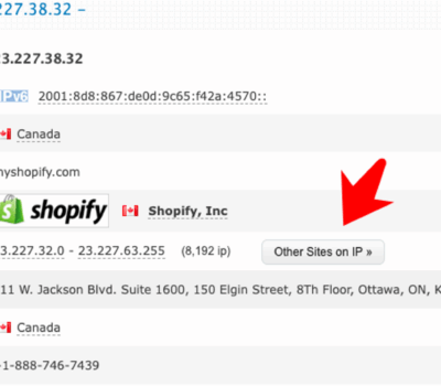Shopify IP Address