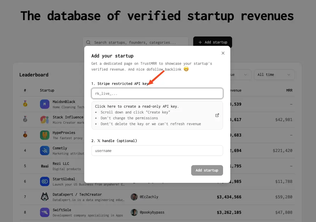 TrustMMR-验证收入信息来上架应用