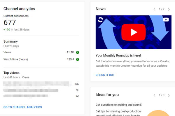YouTube Studio