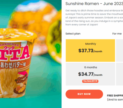 ramen subscription box
