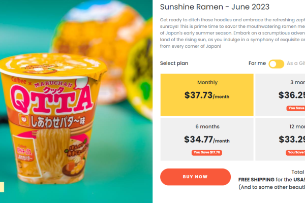 ramen subscription box