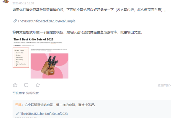 亚马逊联盟营销站案例