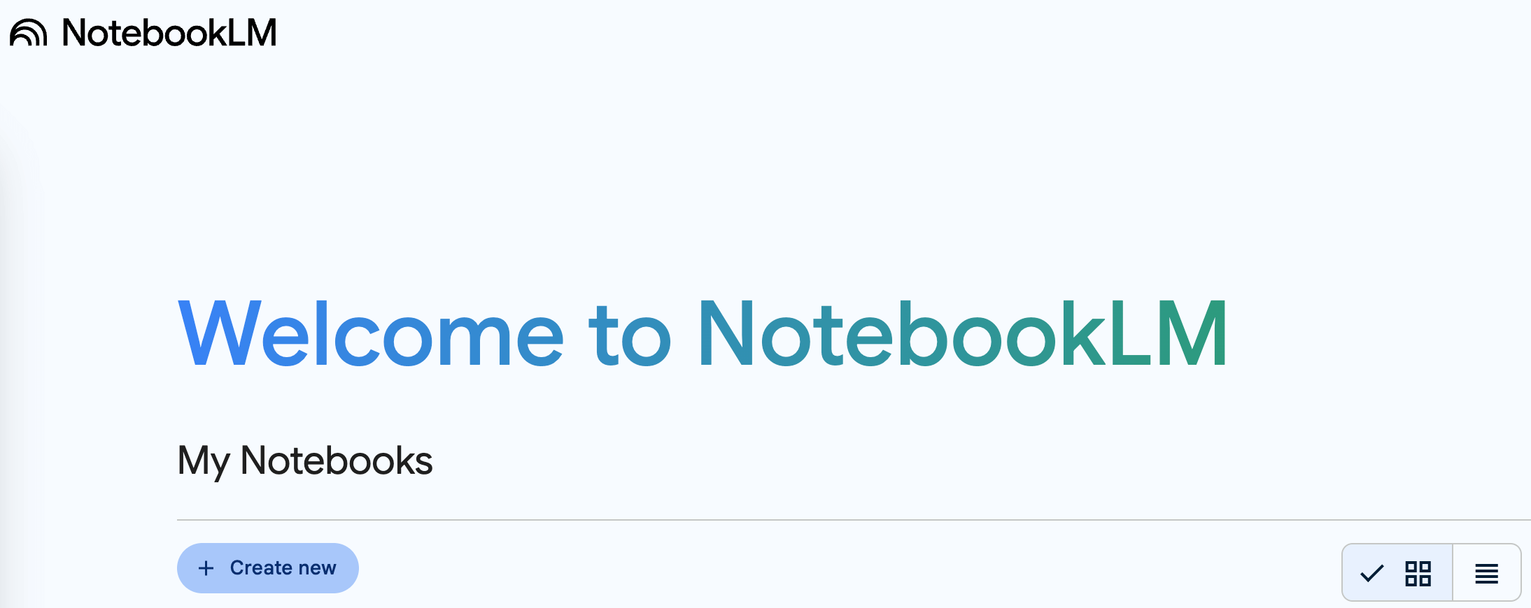 推荐 NotebookLM