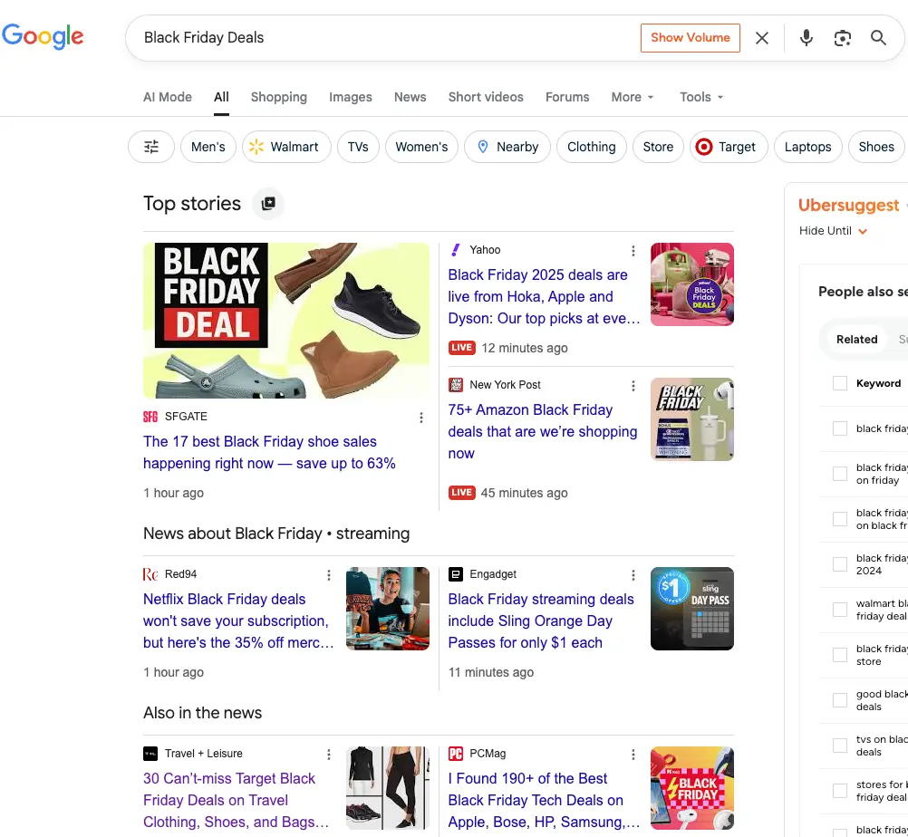 搜索黑五关键词的发现-2